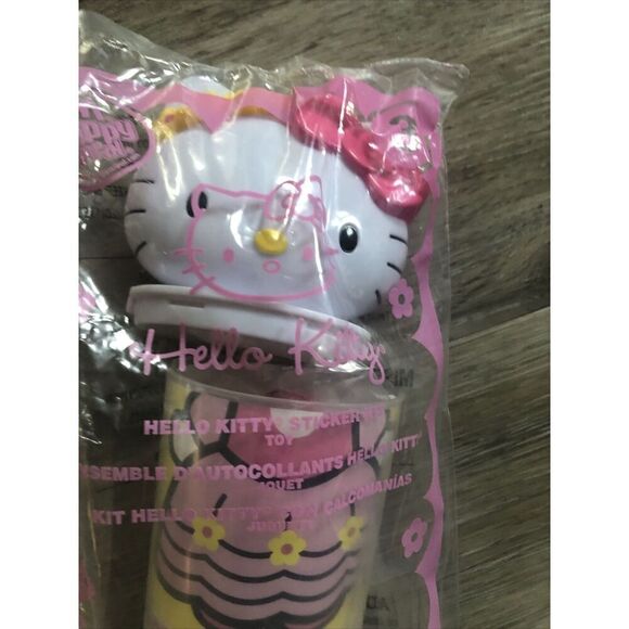Hello Kitty McDonalds Happy Meal Sticker Kit Toy  2007 New in Package #3 - Picture 2 of 10